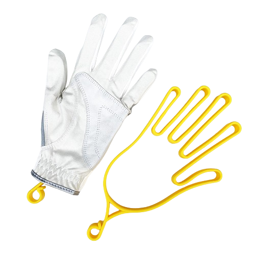 ไม้แขวนถุงมือกอล์ฟ (เฉพาะที่แขวน)ที่แขวนถุงมือกอล์ฟ ที่ตากถุงมือกอล์ฟ ที่ใส่ถุงมือกอล์ฟ พลาสติก พร้อมตะขอ - รูปที่ 2