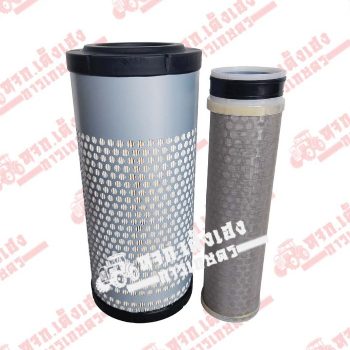 กรองอากาศ ไส้กรองอากาศ รถไถยันม่าร์(Yanmar) รุ่นYM351A รถขุด รถตักยันม่าร์(Yanmar) รุ่นVIO30-5