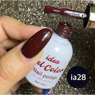 แยกขวด* Idea gel new collection 60 colors สีเจลสวยๆๆสดๆเนื้อแน่น ทาได้เพ้นท์ได้นะคะ (ia)