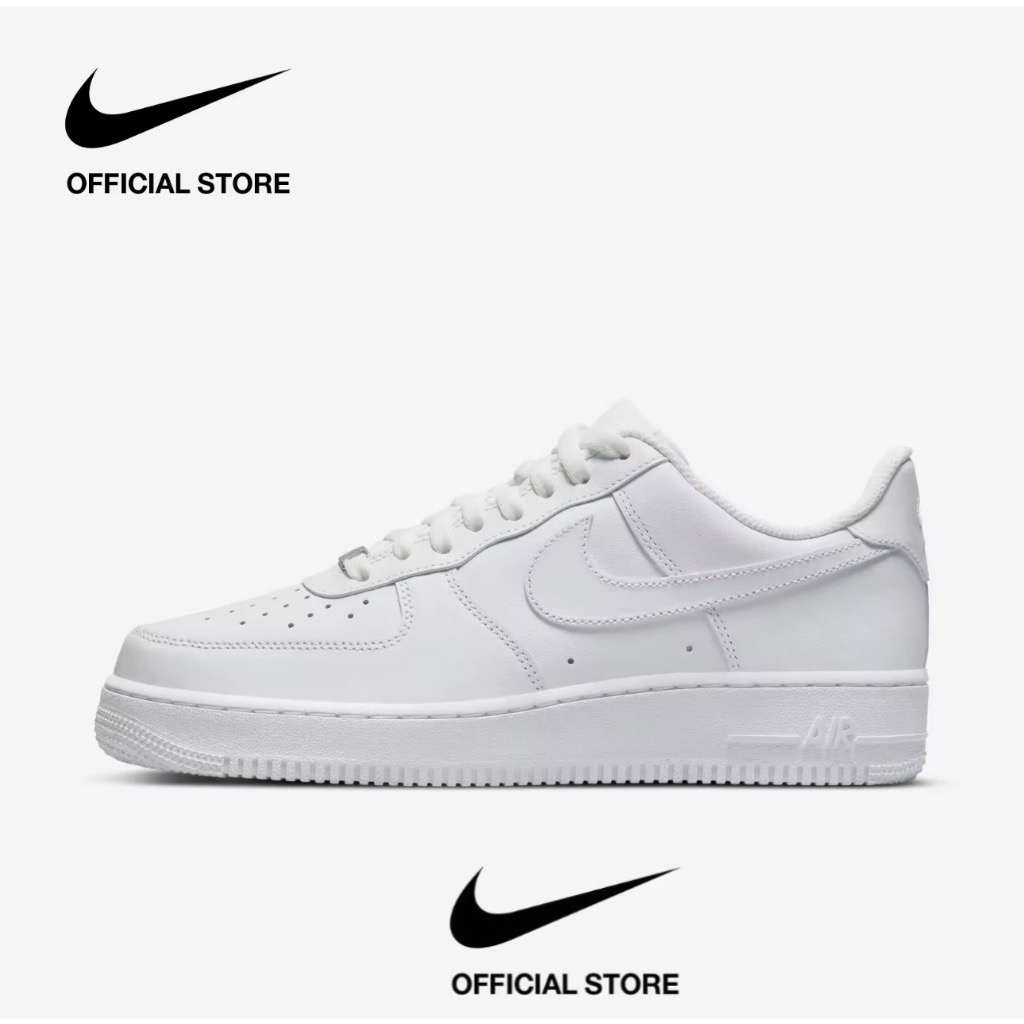 Nike ไนกี้ รองเท้าผ้าใบ รองเท้าสีขาว ผู้ชาย ผู้หญิง Air Force 1 Force 1 07 DD8959-100 （ของแท้ 100%）
