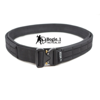 เข็มขัดยุทธวิธีแบบ 2 ชั้นแบบตีนตุ๊กอก Tactical Belt  Velcro …
