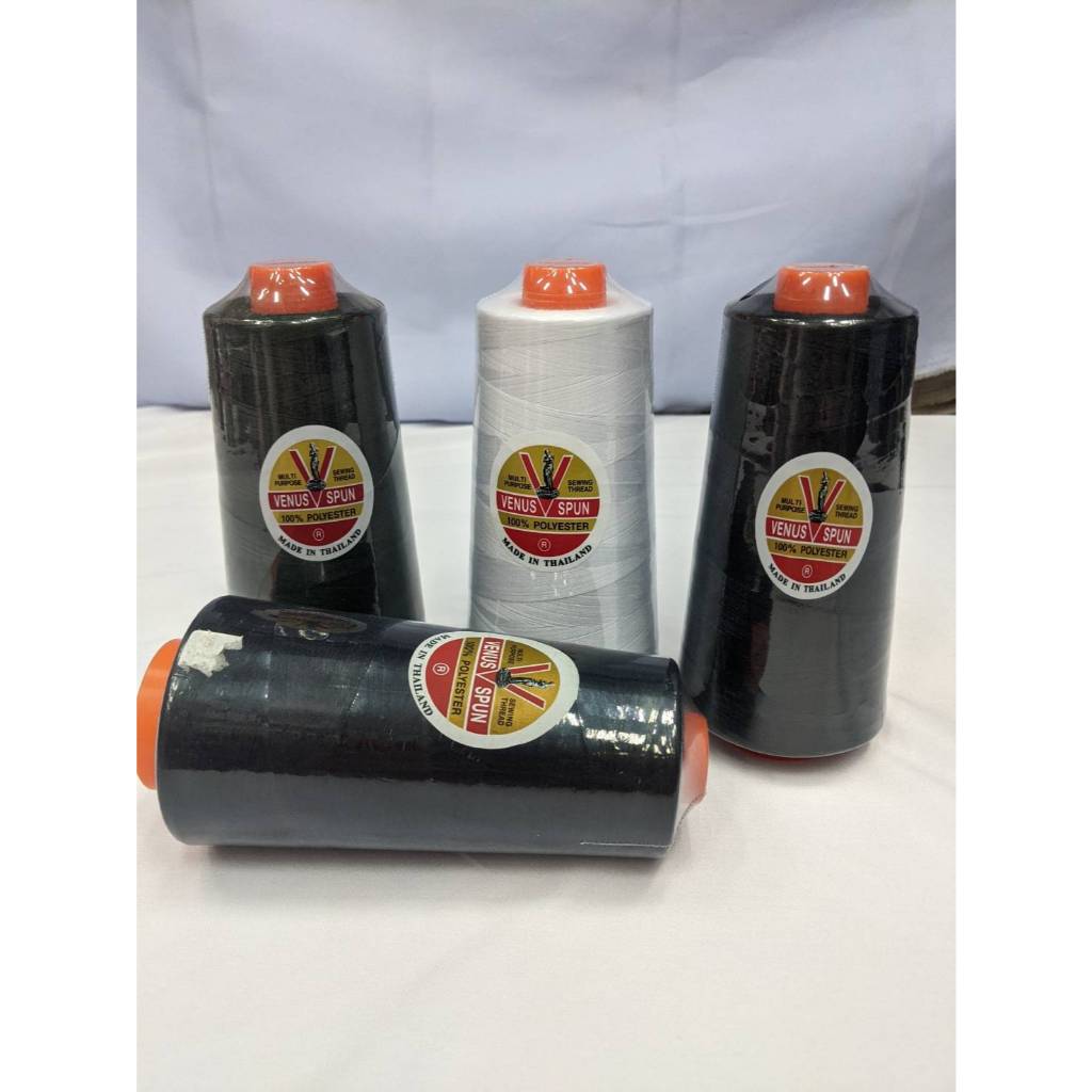 ด้ายเย็บผ้าวีนัส หลอดใหญ่ CMPเบอร์ 60 แกนส้ม 270g  เย็บคุณภาพดี