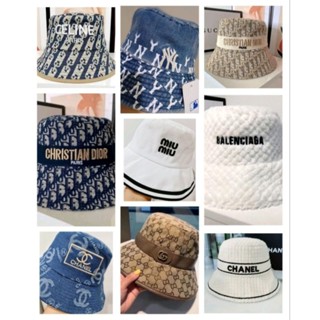 🎀พร้อมส่งจากไทย🎀(1)หมวกบักเก็ต หมวกกันแดด ขนาด52-56cms ขนาดห…