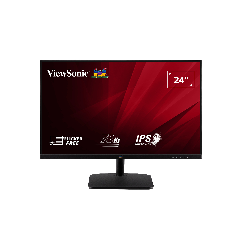 (Best seller) Viewsonic working monitor VA2432-H 24” 1080p IPS Monitor with Frameless Design