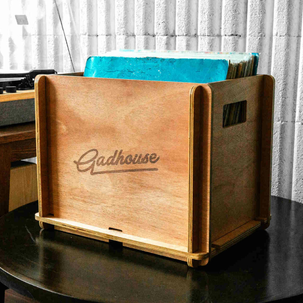 Gadhouse Vinyl Storage Crate ลังไม้เก็บแผ่นเสียงไวนิล - รูปที่ 5