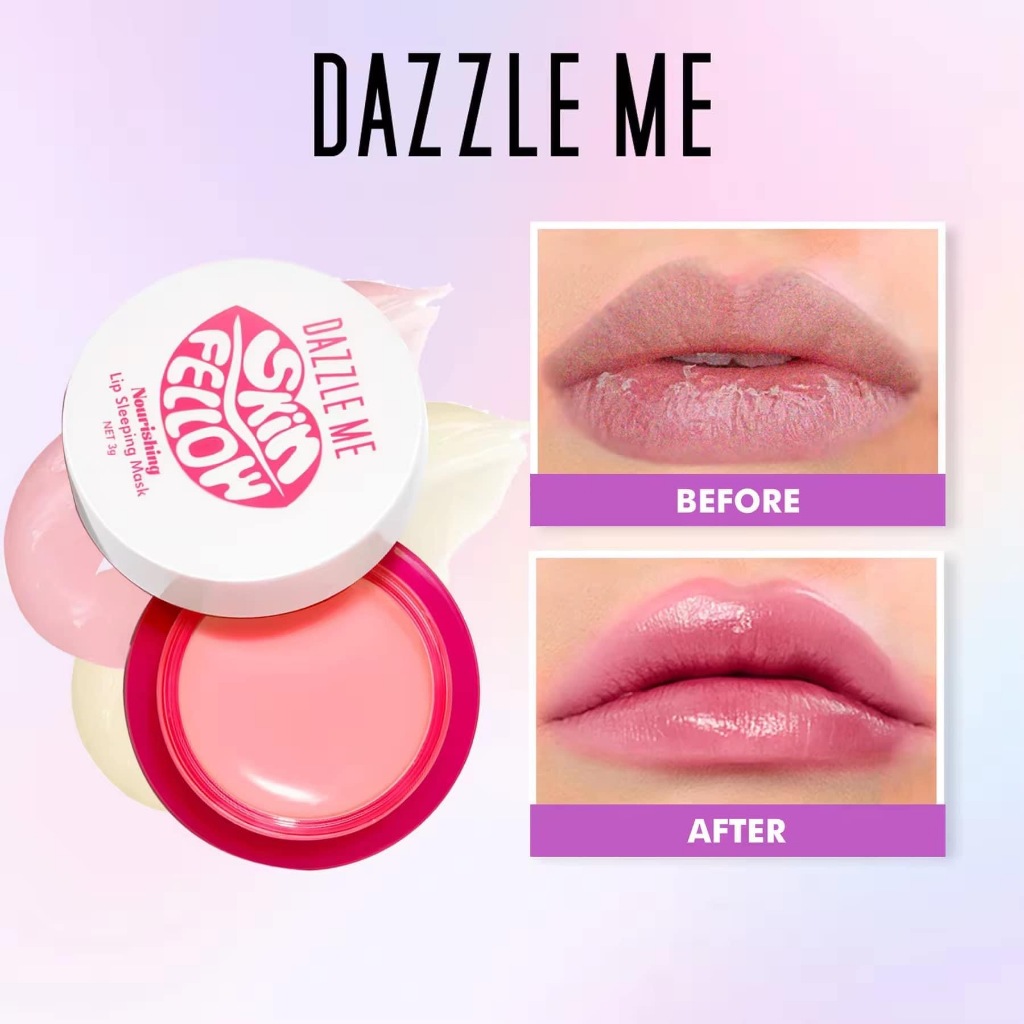 ลิปสลิปปิ้งมาส์ก Dazzle Me (มีให้เลือก2กลิ่น)