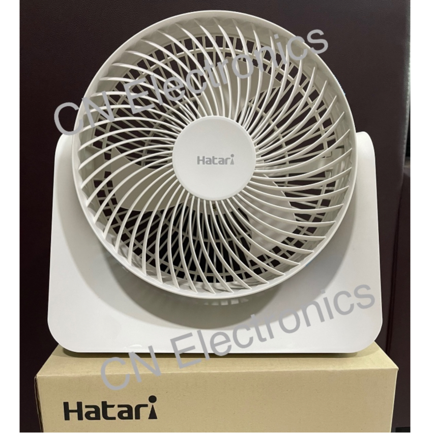 🔥ส่งของทุกวัน🔥Hatari พัดลมไซโคลนตั้งโต๊ะ ขนาด 8 นิ้ว รุ่น Cyclone Max PS8M1 เสียบไฟบ้าน (220V)