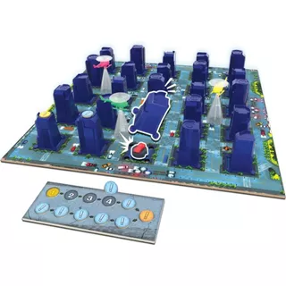 [ของแท้] ไล่ล่าทะลุเมือง! ตำรวจและโจร (City Chase TH/EN) Board Game (Dice Cup Games) บอร์ด THAI/ไทย