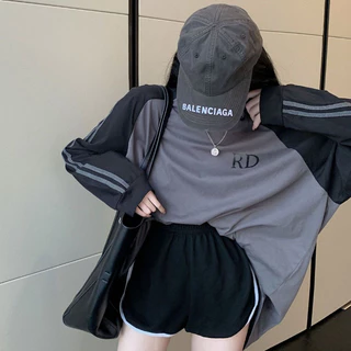 aililai1688เสื้อยืดแขนยาวลาย RD สวยๆน่ารัก มีไซส์ให้เลือก M-XXL เนื้อผ้าดีใส่สบายระบายไม่ยับจ้า