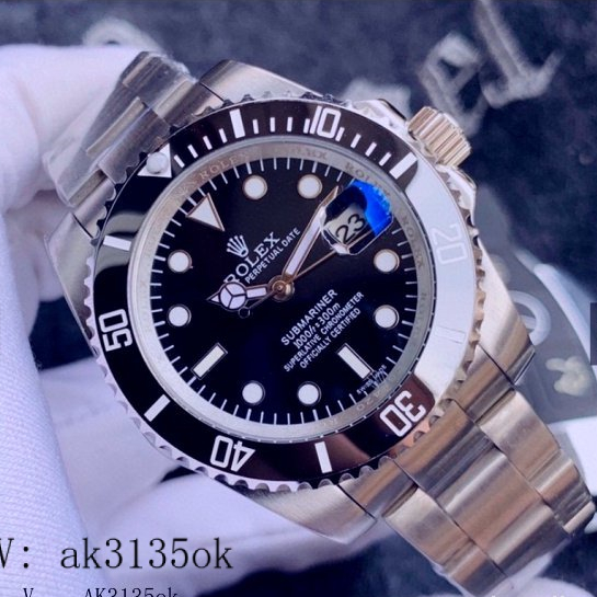 Rolexรุ่นใหม่นาฬิกาจํากัดเวลาพิเศษ40มม.ชุดนาฬิกาใหม่มีหลากหลายรูปแบบสําหรับคู่รักกลไกอัตโนมัติกีฬาขายความร้อนแถบเหล็กคืน