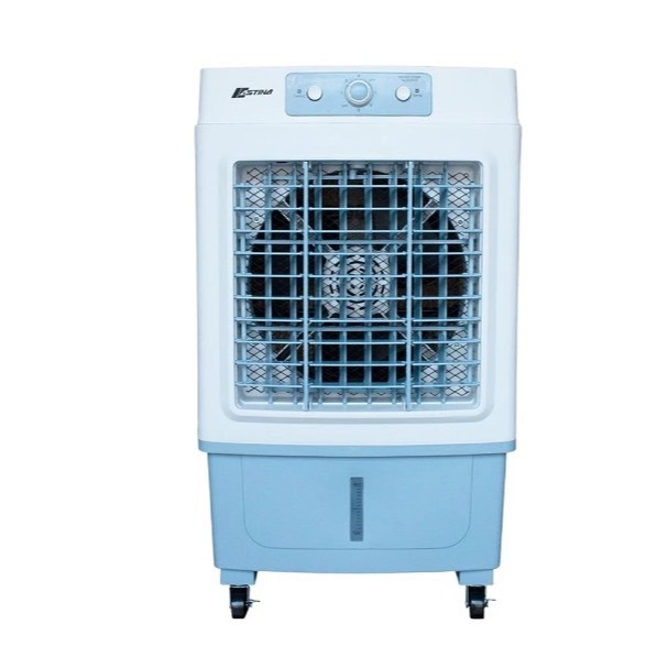 พัดลมไอเย็น 35 ลิตร (สีขาว/ฟ้า) รุ่น AC018CM) astina