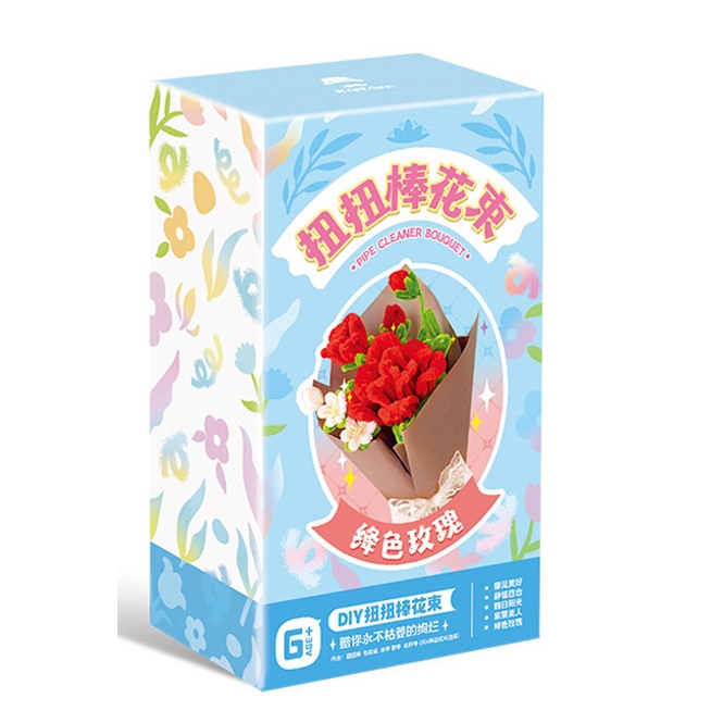 Mr.Toys Pipe Cleaner Bouquet ดอกไม้กำมะหยี่