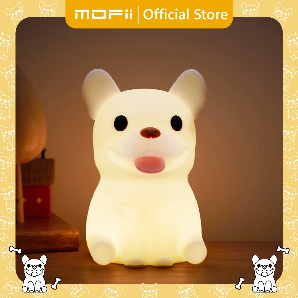 [ของแท้ รับประกันศูนย์ไทย]MOFii โคมไฟน่ารัก FRENCH BULLDOG เฟรนซ์บลูด็อกสุดเท่ห์ ปรับระดับแสงไฟได้