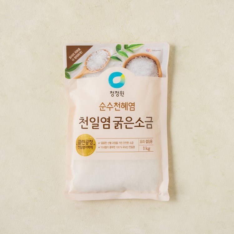 ของแท้ 천일염굵은소금 Chungjungone Premium Natural Coarse Salt รูปที่ 2