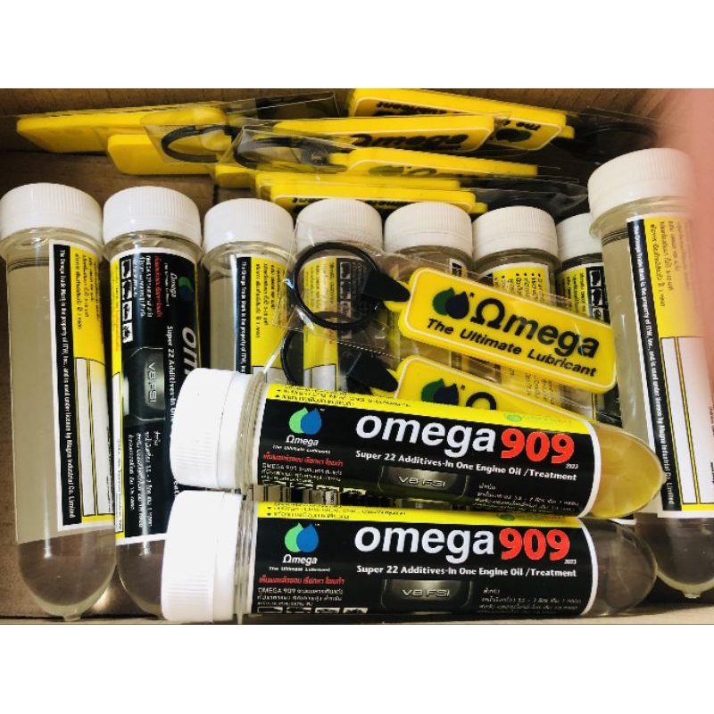 Omega 909 หัวเชื้อน้ำมันเครื่อง