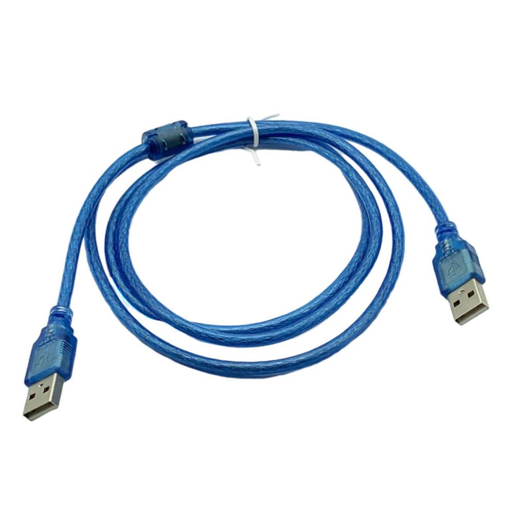 สาย USB ผู้ผู้ สายUSB 2.0 AM AM male to male ความยาว30cm 1.8เมตร 3เมตร 5เมตร พร้อมส่งคะ