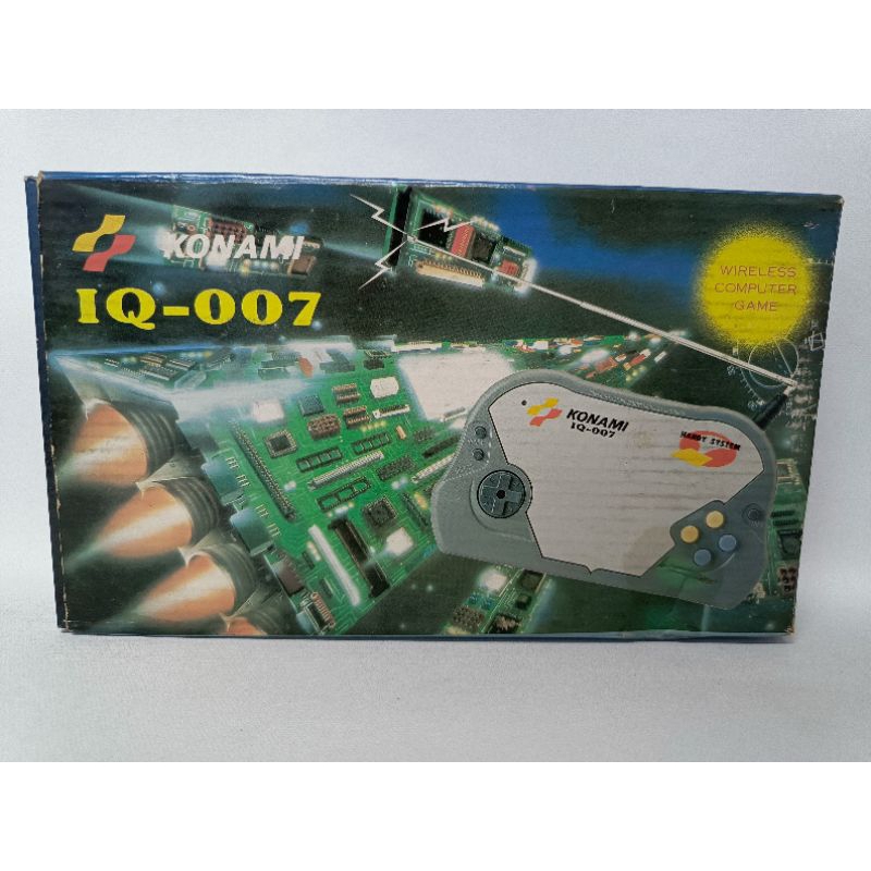 Famicom Konami IQ907 กึ่งพกพา แบบไรสาย ระบบ RF จูนหาสัญญาณ เล่นได้ปกติ เครื่องเกม 8bit ยุค90
