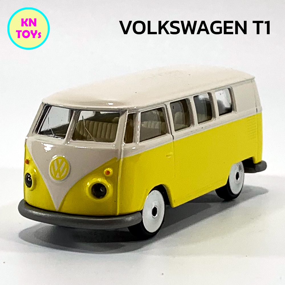 MAJORETTE VINTAGE Volkswagen T1 VW มาจอเร็ตต์ มาจอเร็ท วินเทจ ซีรี่ย์ โฟล์คสวาเกน ที1 ฟ็อลคส์วาเกิน ที1 รถเหล็กสะสม