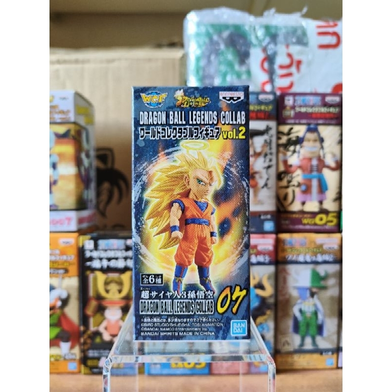 🔥Dragonball Wcf Goku SSJ3🔥 มือ2 HK โมเดลวันพีช🇯🇵