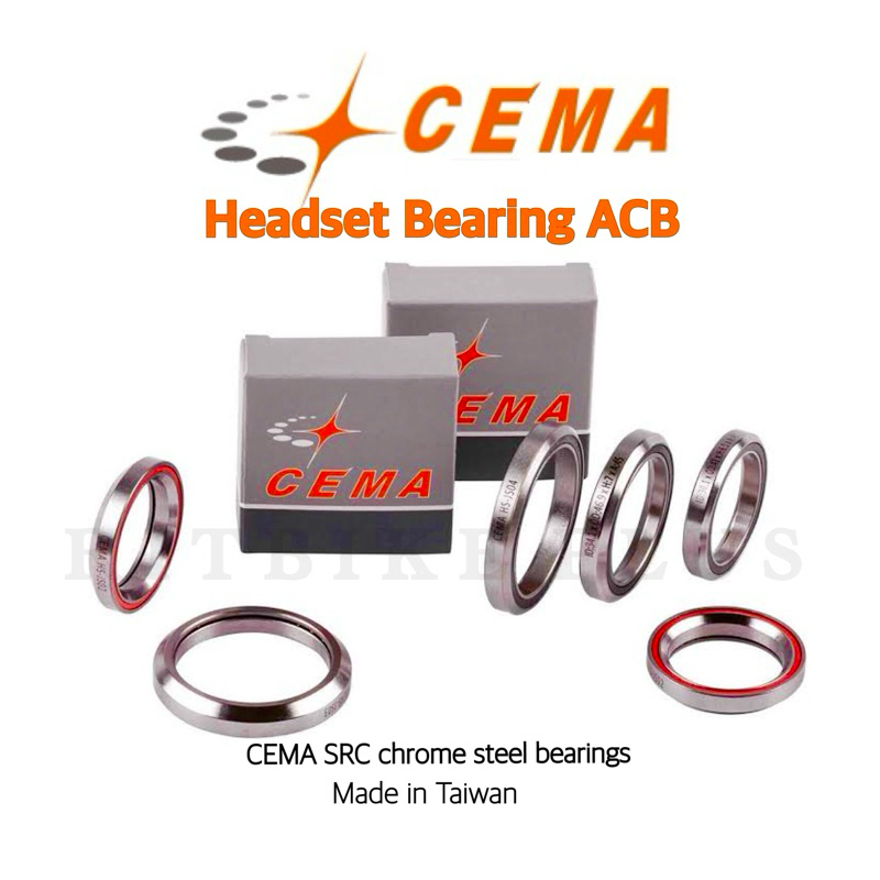 (โค๊ดส่วนลด) ลูกปืนคอจักรยาน CEMA ผู้ผลิตตลับ ลูกปืนถ้วยคอ Headset bearing ลูกปืนคอจักรยาน