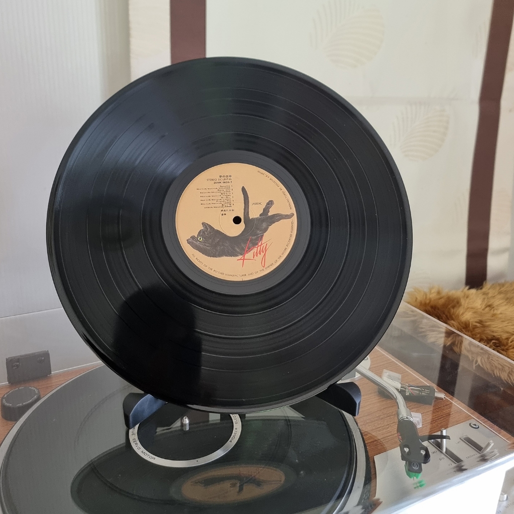 ที่วางแผ่นเสียงพับเก็บได้ Vinyl Record Display Foldable Stand