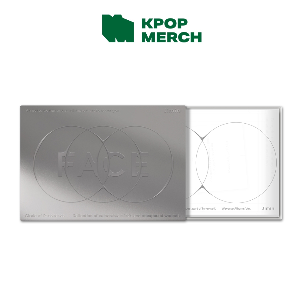 BTS Jimin - FACE_Weverse album ver