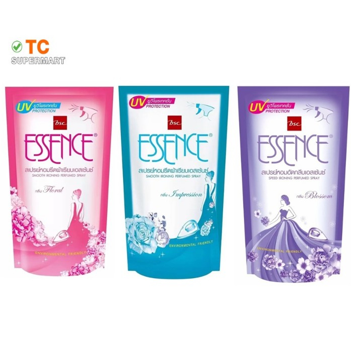 เอสเซ้นซ์สเปรย์หอมอัดกลีบ,รีดเรียบถุงเติม 500ML