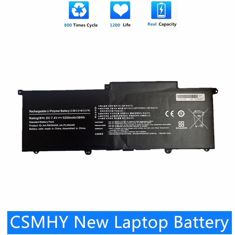 CSMHY ใหม่แล็ปท็อปแบตเตอรี่ AA-PBXN4AR AA-PLXN4AR BA43-00349A สำหรับ SAMSUNG 900X3C 900X3D NP900X3C 
