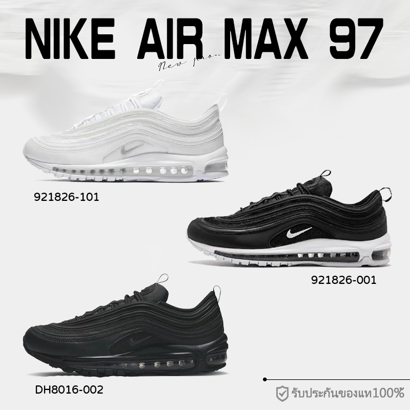 【พร้อมส่ง แท้💯%】Nike Air Max 97 921826-101 921826-001 DH8016-002