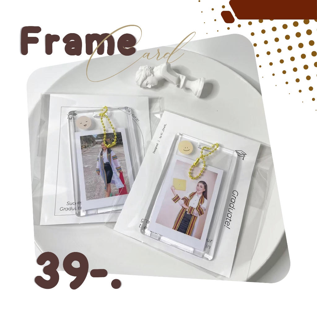 Frame card พวงกุญแจเฟรมการ์ด ราคาถูก พร้อมรูปสวยๆ ใว้แขวนกระเป๋าเก๋ๆ