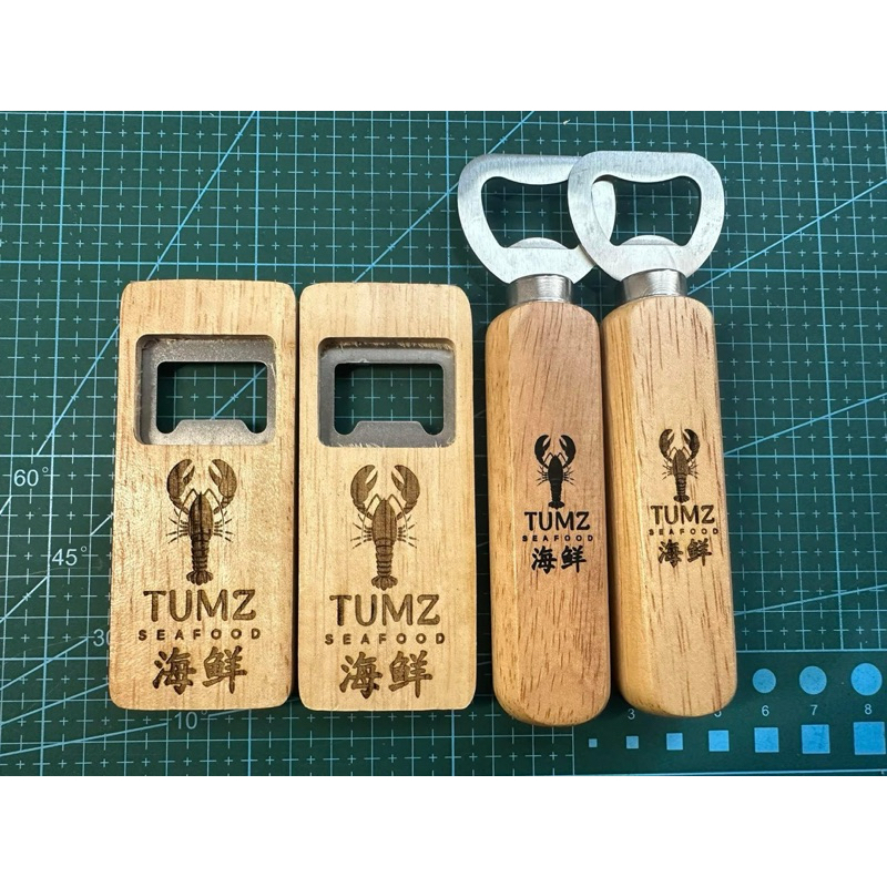 ❣️สั่งแล้วต้อทักแชทน้า ❣️ที่เปิดขวด ด้ามไม้ ตามใจสั่ง เพิ่มข้อความ หน้า-หลัง ที่เปิดขวด  ตกแต่งบ้าน สไตล์มินิมอล ไม้จริง - รูปที่ 7