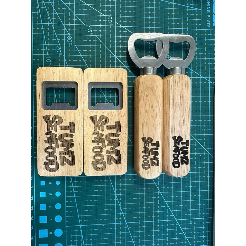 ❣️สั่งแล้วต้อทักแชทน้า ❣️ที่เปิดขวด ด้ามไม้ ตามใจสั่ง เพิ่มข้อความ หน้า-หลัง ที่เปิดขวด  ตกแต่งบ้าน สไตล์มินิมอล ไม้จริง - รูปที่ 6