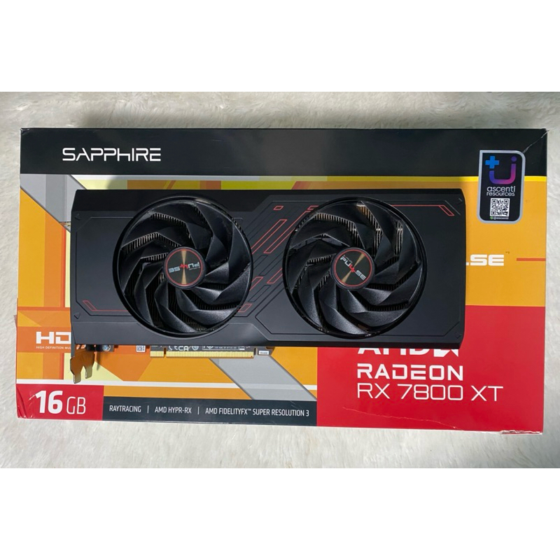 RX 7800XT SAPPHIRE 16GB (GDDR6) (มือสอง)