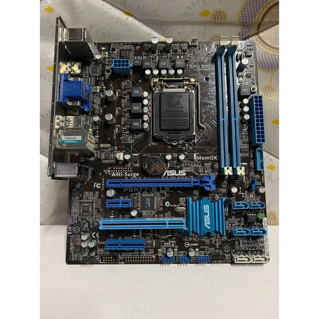 เมนบอร์ด Mainboard ASUS - P8H77-M LE LGA 1155 Gen 2-3 เจน 2-3