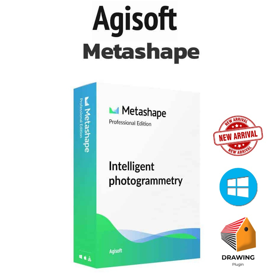 Agisoft Metashape Pro 2.0.0 สำหรับประมวลผลทำแผนที่ภาพถ่ายทางอากาศ