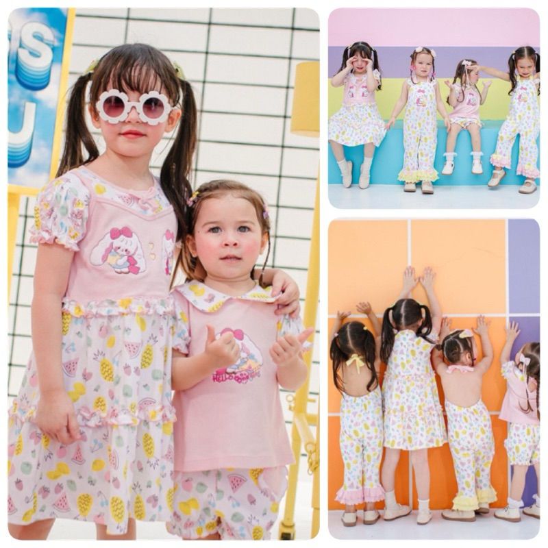 👧🏻 Little bono *Collection Fruit* ชุดเด็ก Size 12เดือน-5ขวบ