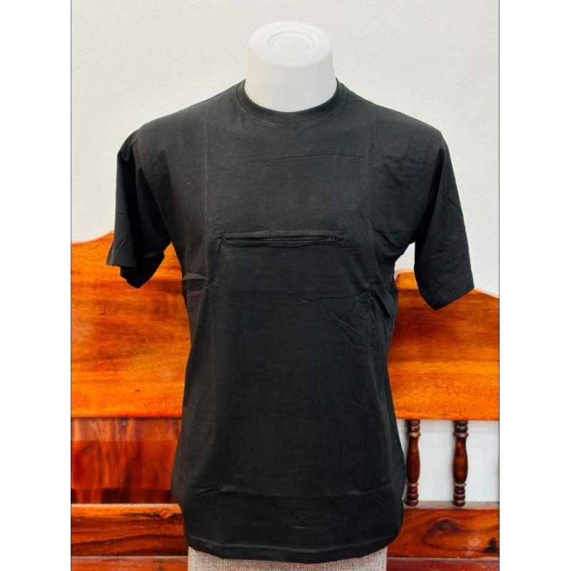 เสื้อยืดมีซิป AL-hera คอกลม