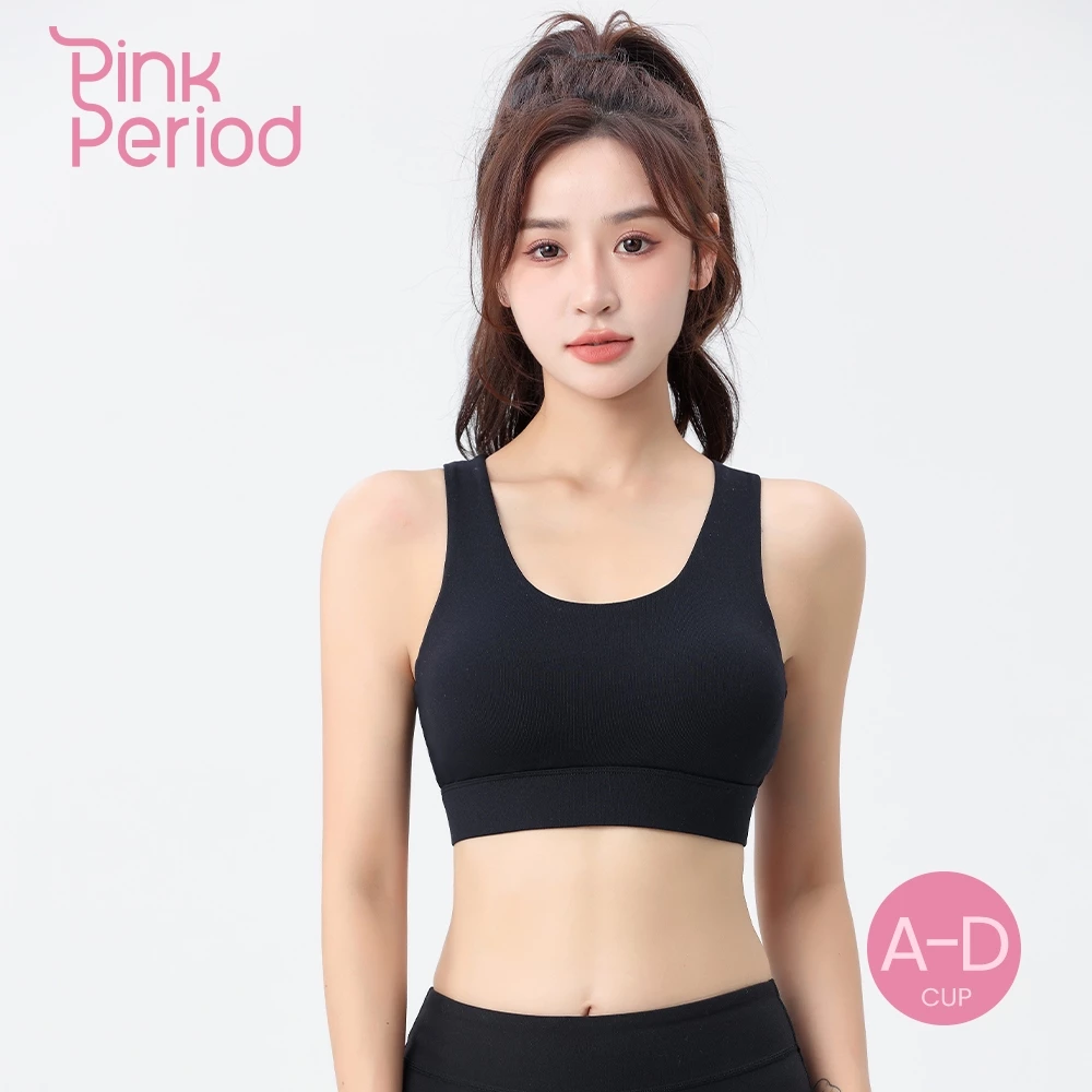 Pink Period สปอร์ตบรา สายไขว้หลัง โยคะ ฟิตเนส หลายสี thumbnail 4