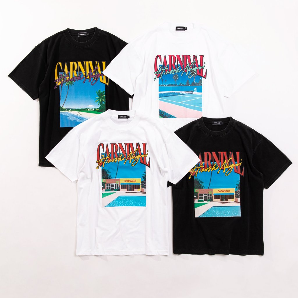 เสื้อยืด Carnival x Hiroshi Nagai SS21 T-Shirt Size XL หายาก ของแท้