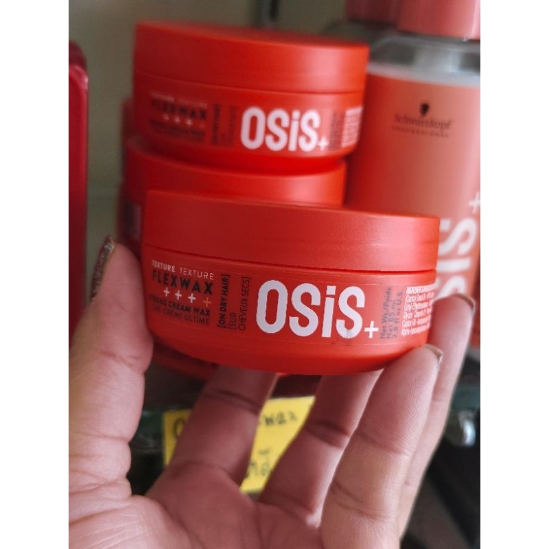 Schwarzkopf osis+ Flexwax Strong Cream Wax 85 ml.