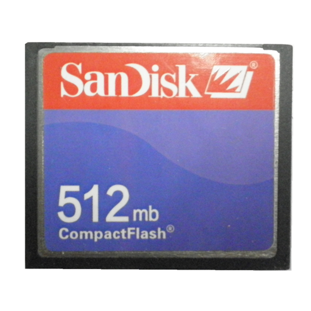 Sandisk 512MB CompactFlash CF Memory card การ์ดหน่วยความจำ