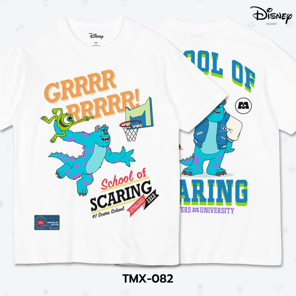 Power 7 Shop เสื้อยืดการ์ตูน "Monster inc." (TMX-082)