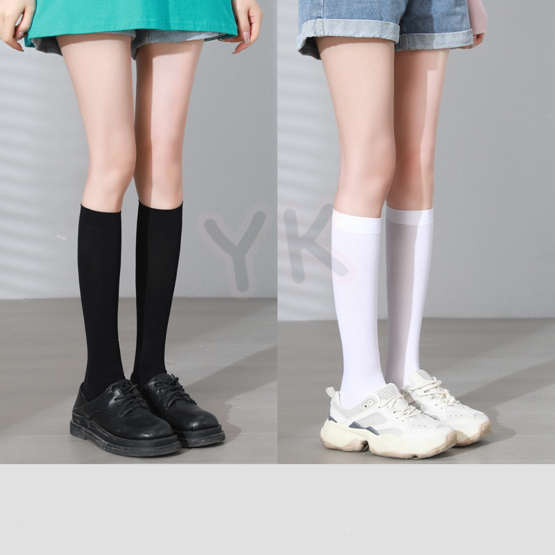 พร้อมส่ง!! ถุงเท้ายาวนักเรียนญี่ปุ่น ถุงเท้าโลลิต้าคอสเพลย์