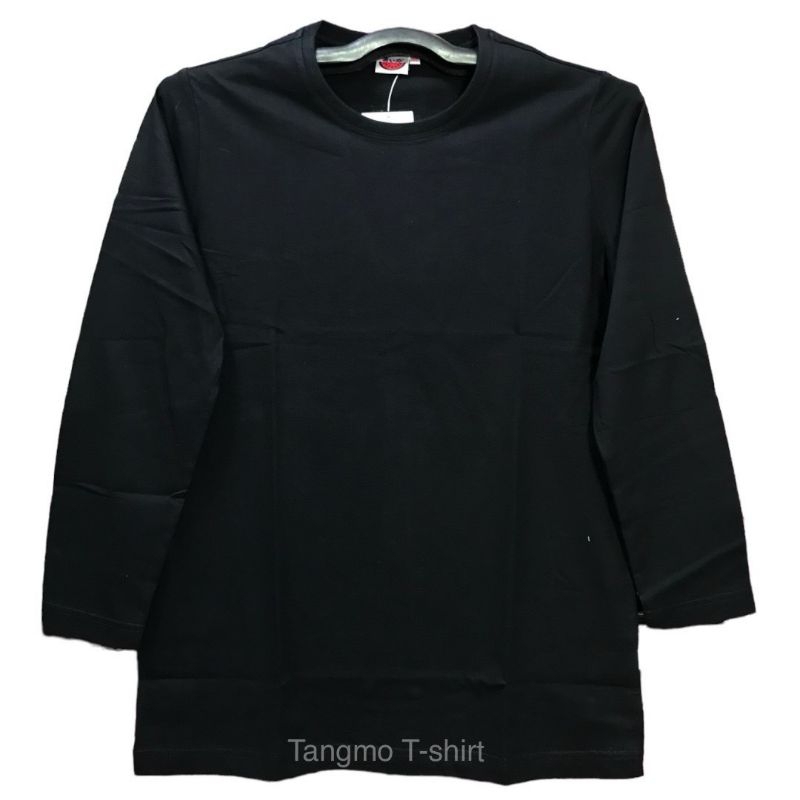 เสื้อยืดแตงโมแขนยาวคอกลมไม่ปักโลโก้แตงโม