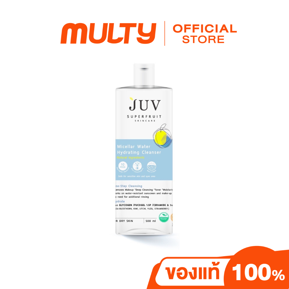 Juv-Micellar Water Hydrating Cleanser 500ml.