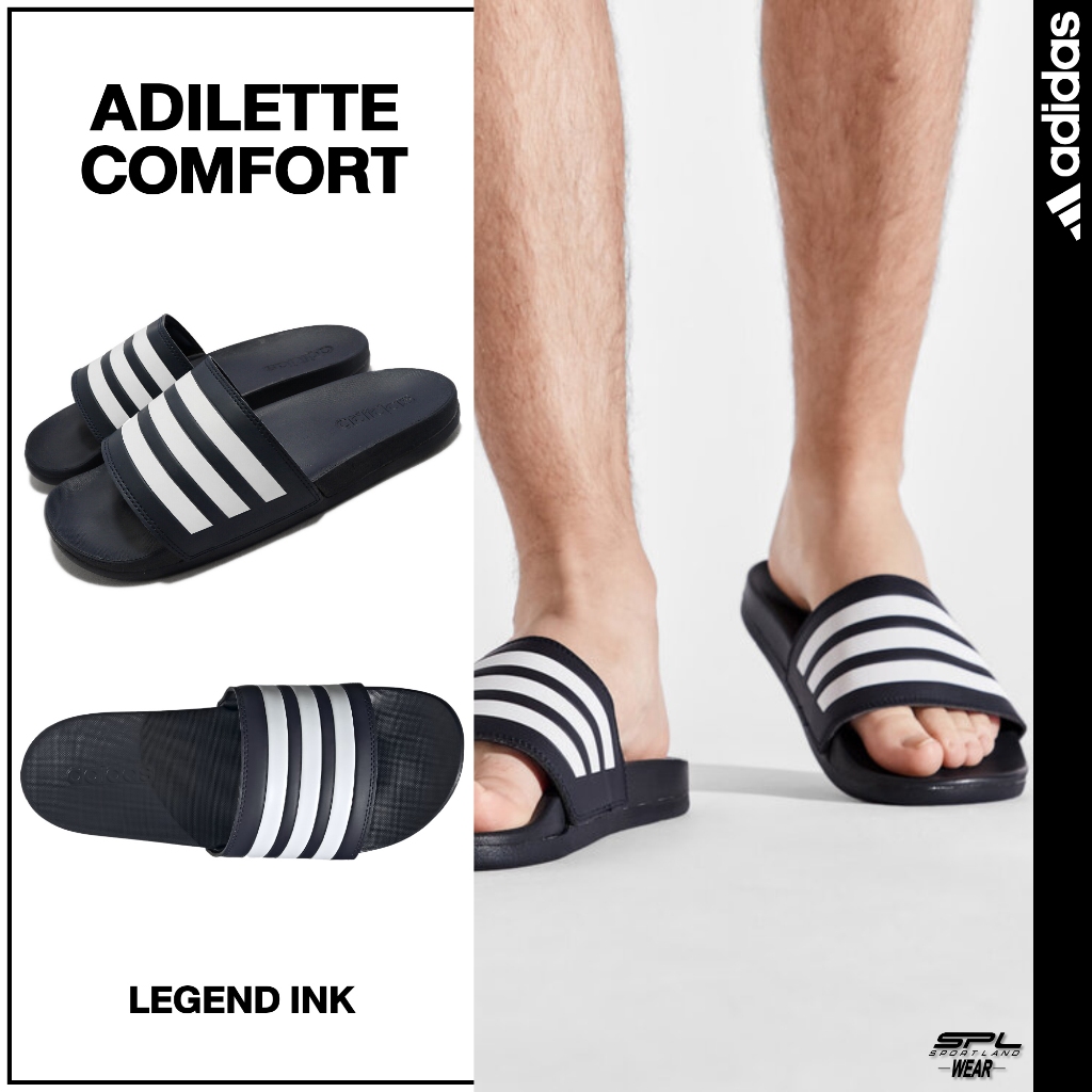 Adidas อาดิดาส รองเท้าแตะ รองเท้าลำลอง CV Adilette Comfort GZ5892 (1500) EOSS
