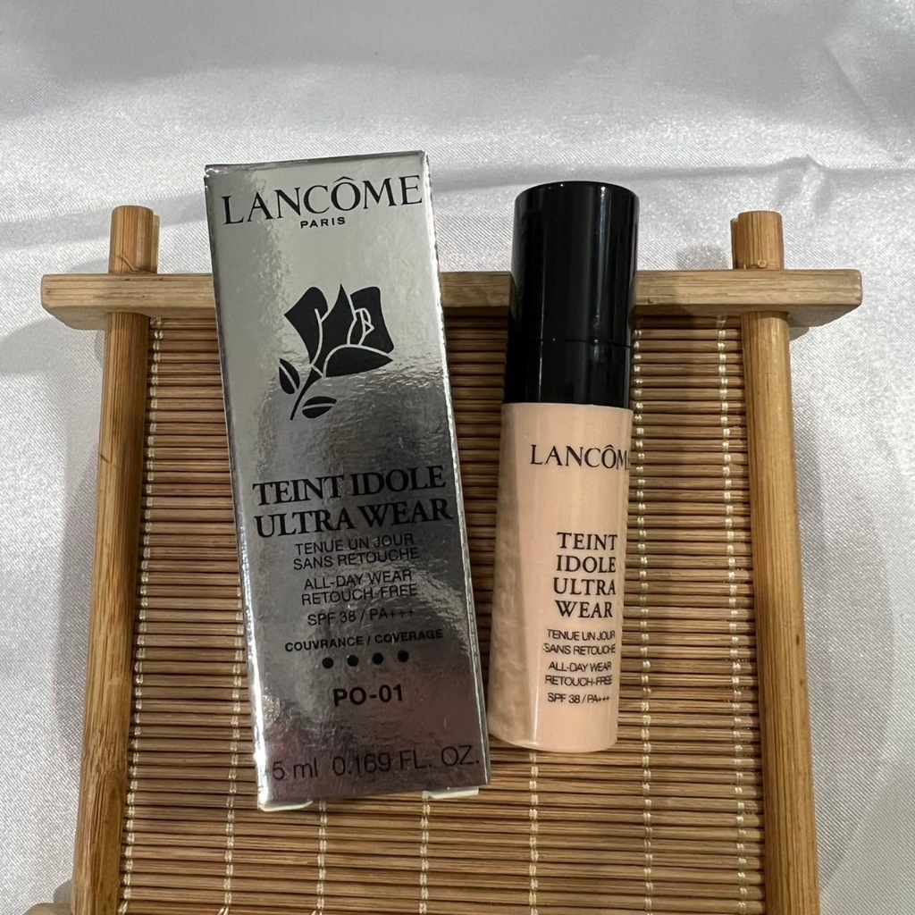 ของแท้100%_Lancome Teint Idole Ultra Wear SPF38 PA+++ 5mL #PO-01