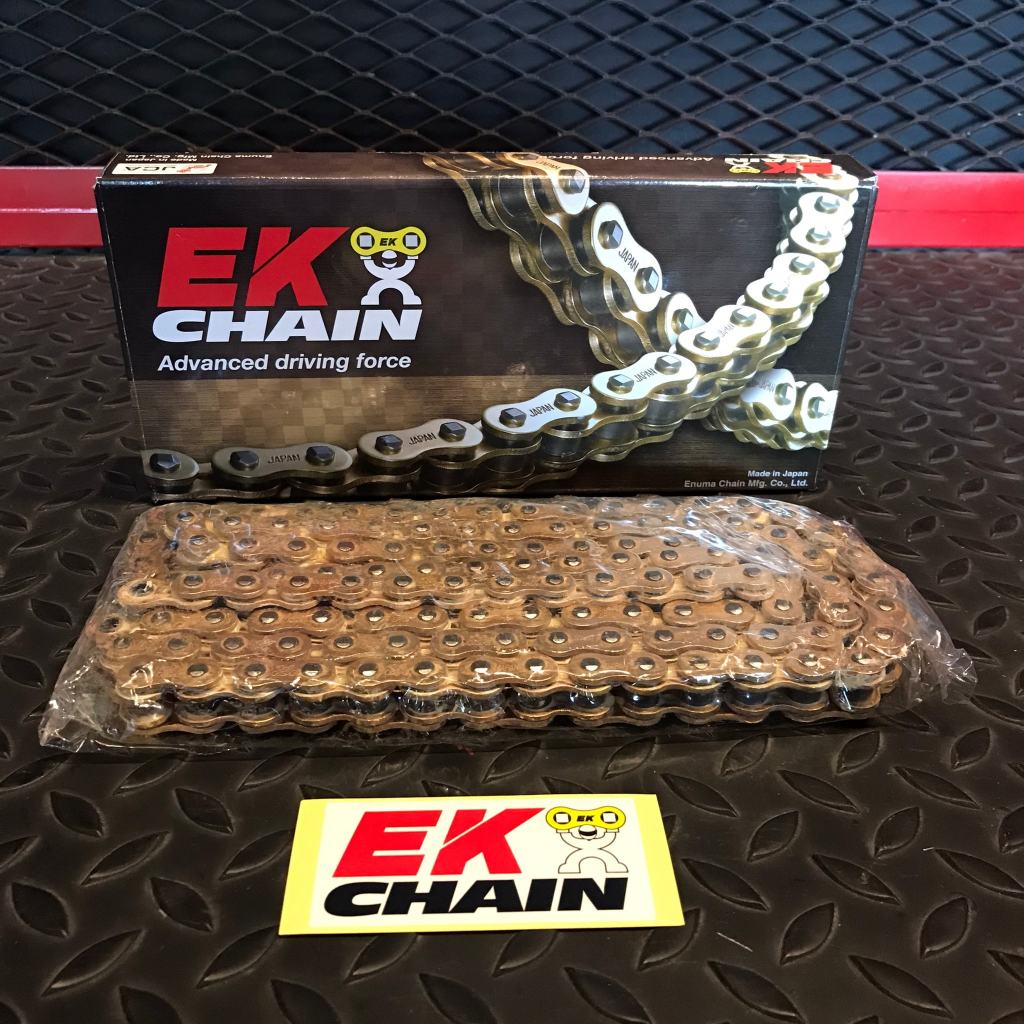 โซ่ EK 520 SRX2 QX-Ring สีทอง