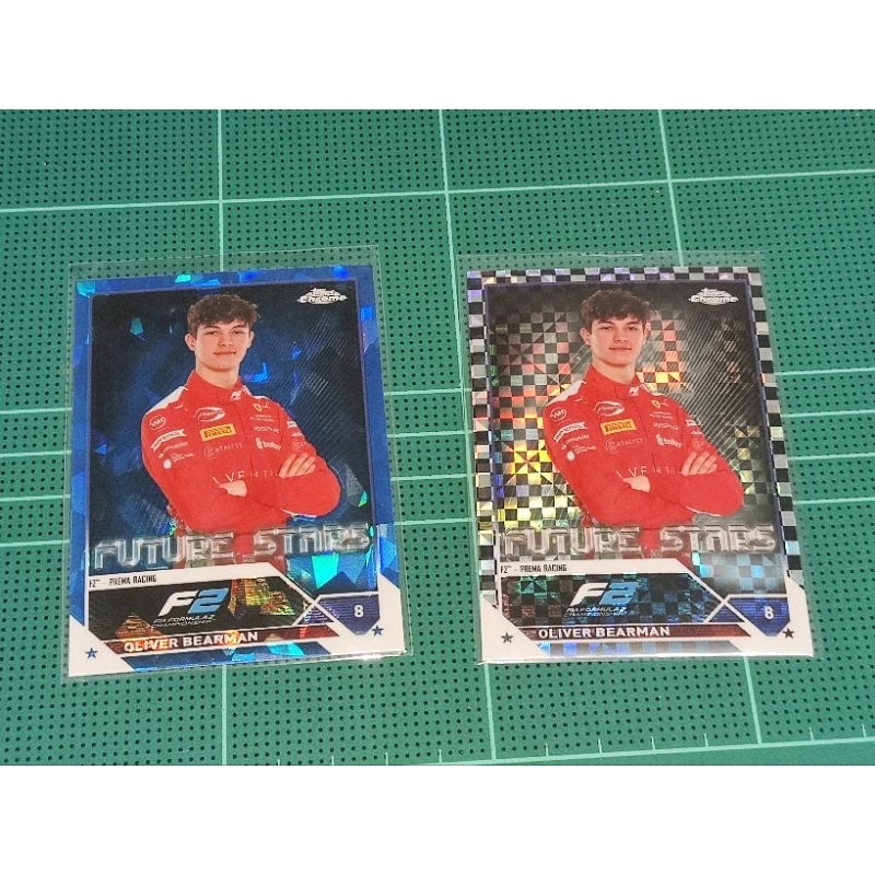 topps chrome oliver bearman