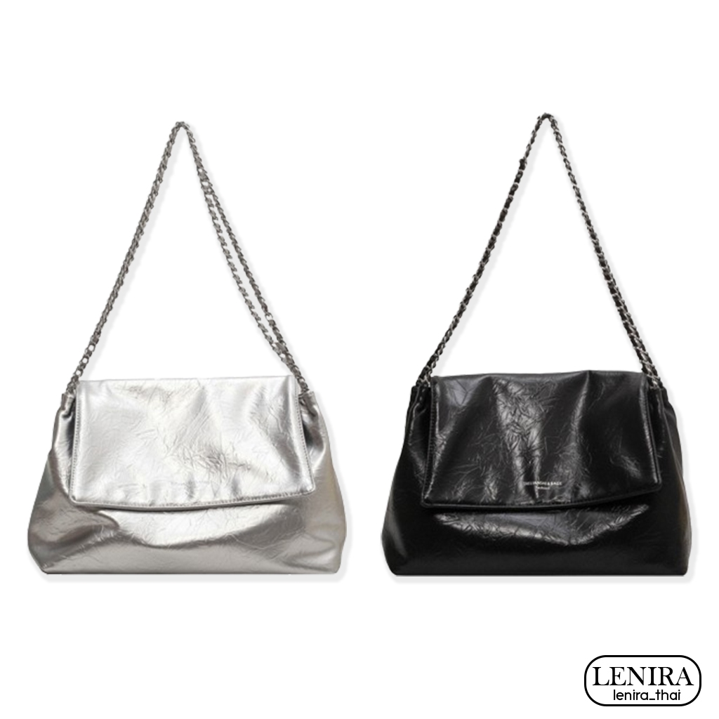 Lenira(B2038) กระเป๋าสะพายไหล่ใบใหญ่ FASHION&BAGS